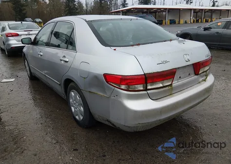 2004 Honda Accord 2.4 Lx из США, поврежденный, VIN 1HGCM56364A098579
